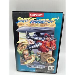 Street Fighter II: Special Champion Edition Sega Genesis CIB Tested Authentic